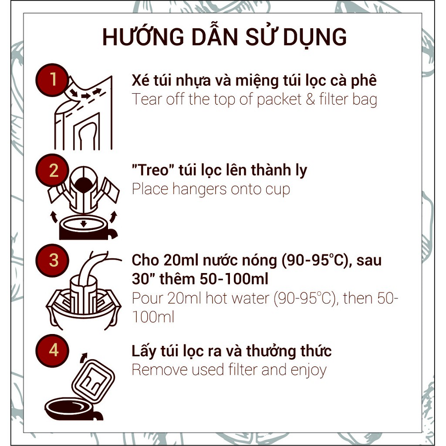 Cà phê túi lọc có dễ sử dụng hay không?